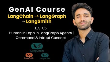 GenAI Course – Lesson 05: Human In Lopp in LangGraph Agents | Command & Intrupt Concept