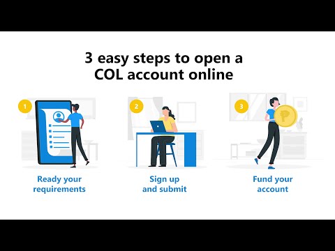 How to Open a COL Account Online