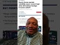 Iran Conflict made South Korea Markets have major sell off Monday Will our stock market open red?