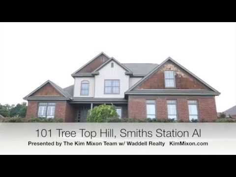 101 Tree Top Hill, Smiths Station, AL home video tour