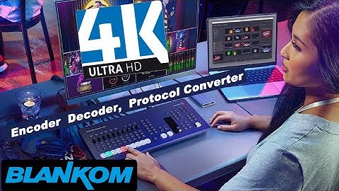 4K UHD Enkoder SetTopBox Decoder Video streaming devices.