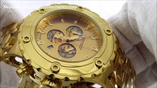 Gold Invicta Subaqua Reserve 14506 Review