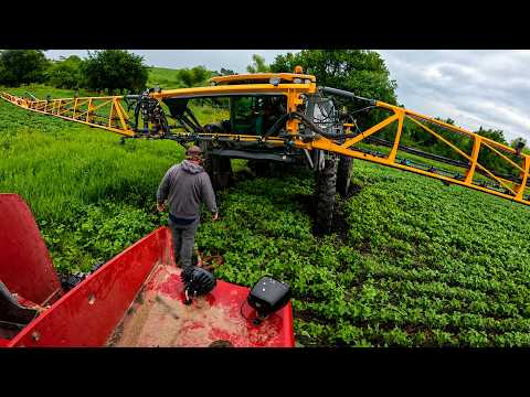 WE GOT THE HAGIE STUCK! | Spraying Season Recap + Better Yield Trial Lessons
