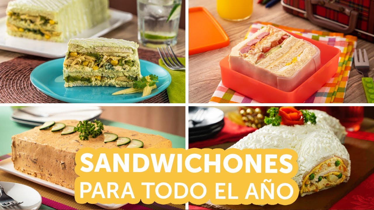 Sandwichones para todo el año | Kiwilimón