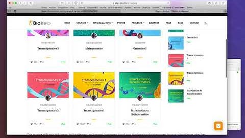 Navigating edu.t-bio.info and server.t-bio.info sites