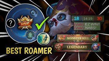 BEST ROAMER?! The BEST Build to CRUSH META With This OP Support!! | Mobile Legends