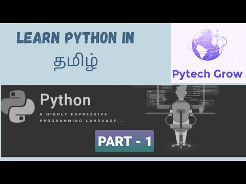 Learn Python in tamil | Python for beginners | Part - 2 | Zero to Hero| Pytech Grow