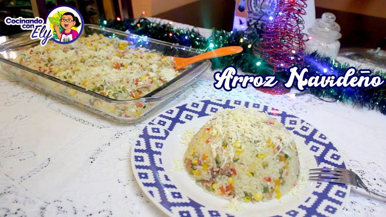 Preparando un Riquísimo ARROZ NAVIDEÑO - YouTube