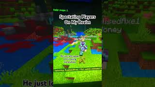 Realm Code is WidooTtftiMa4hA #shorts #gaming #bedrockrealm #minecraft #realms #smp