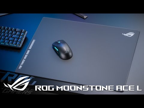 ROG Moonstone Ace L | Swift Swipes. Smooth Snipes. | ROG