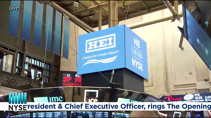 Hawaiian Electric Industries, Inc. (NYSE:HE) rings the NYSE Opening Bell