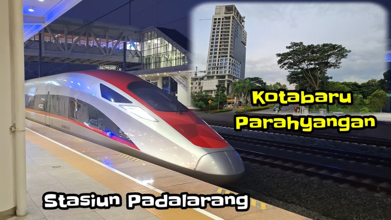 Kotabaru Parahyangan dan Stasiun Kereta Cepat Whoosh Padalarang