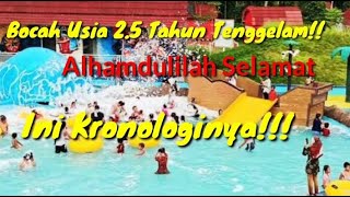 Bocah Usia 25 Tahun Tenggelam Dikolam Renang Alhamdulilah Masih Selamat