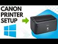How to Download &amp; Install Canon L11121e Printer Driver on Windows 10