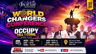 WORLD CHANGERS CONFERENCE 2026 DAY 1