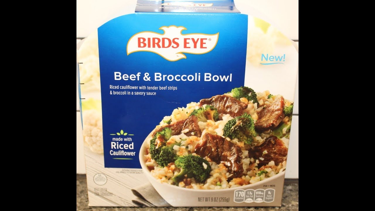 Birds Eye Beef Broccoli Bowl Review Youtube
