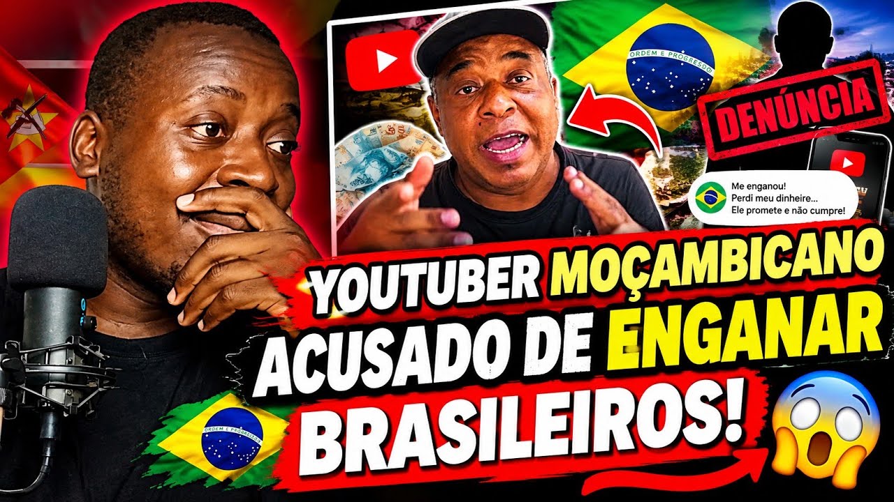MAIS UM GOLPE CONTRA OS BRASILEIROS.  YOUTUBER SOFRE ACUSAÇÃO GRAVE!