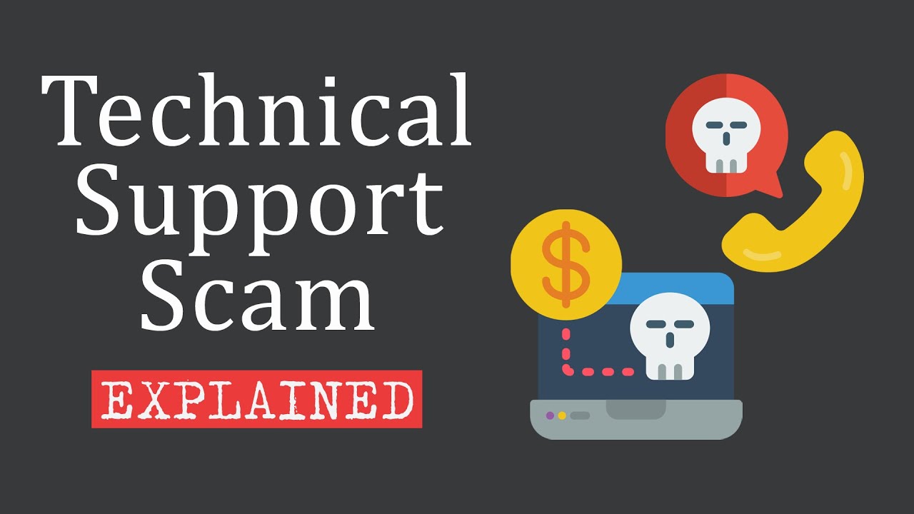 How Does Technical Support Scam Work Explained Youtube