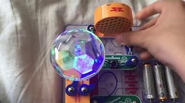SNAP CIRCUITS ARCADE SLOW DISCO BALL SLOWER