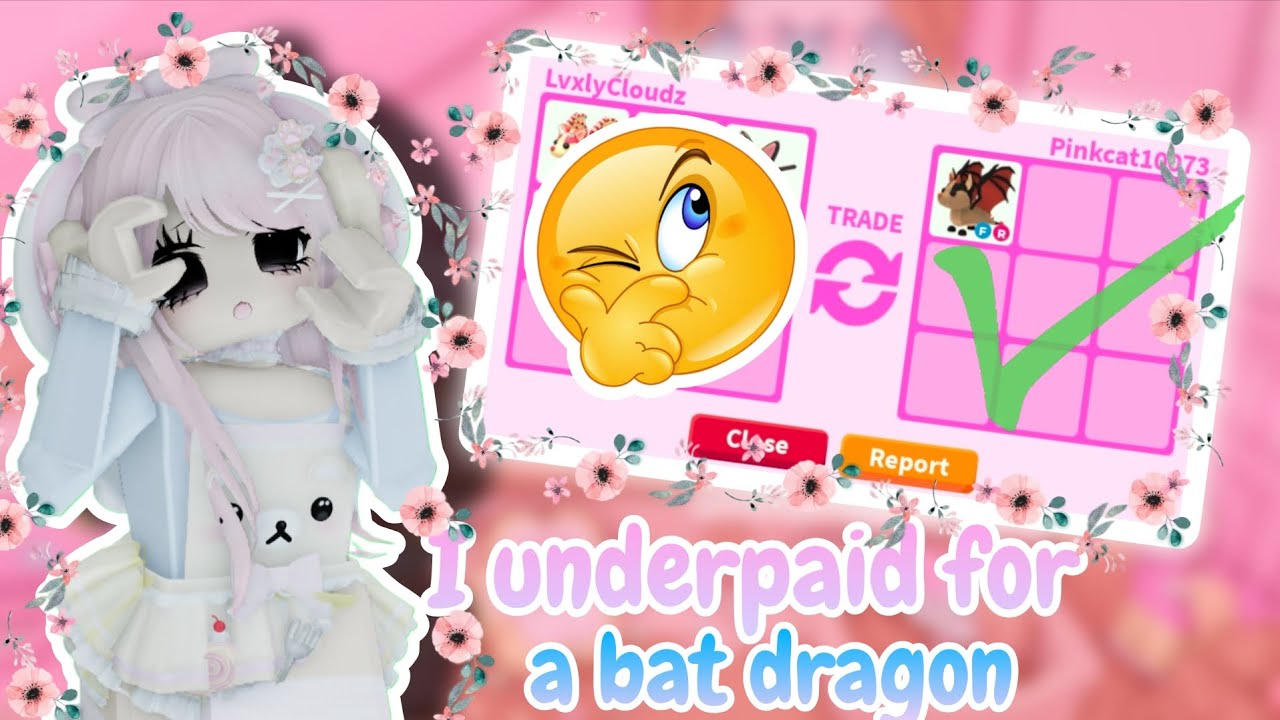 I gave an INSANE underpay for a bat dragon and THEY ACCEPTED!! ❤️🌸 
