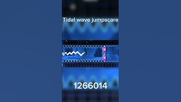 Tidal wave jumpscare #shorts #geometrydash #jumpscare #tidalwave