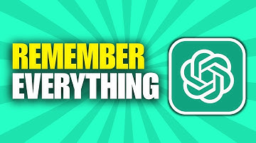 How To Make ChatGPT Remember Everything (Add To Memory)