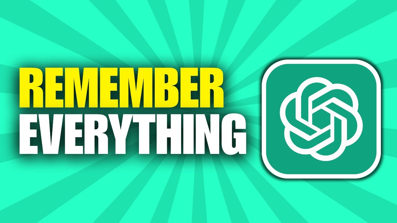 How To Make ChatGPT Remember Everything (Add To Memory)