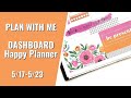 PLAN WITH ME | SPREAD SWAP | DASHBOARD LAYOUT