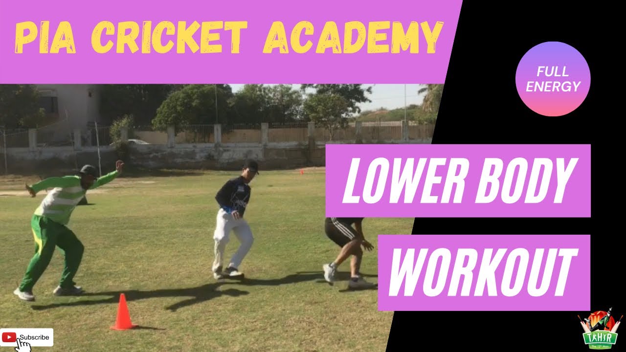 Endurance & stamina workout Sprints PIA Cricket Academy