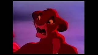 The Lion King (1994) . Disney Videos - 1995 UK VHS Promo Teaser Trailer