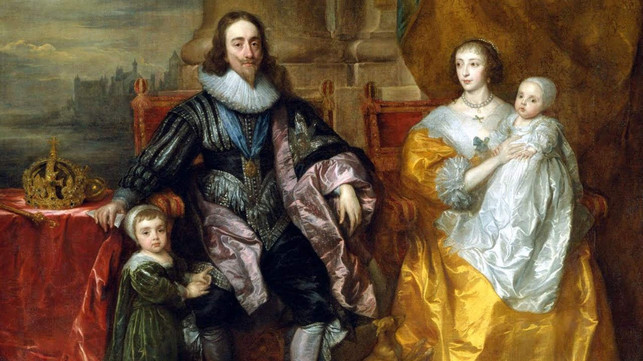 На картине монарх изображен вместе со своим сыном укажите имя сына