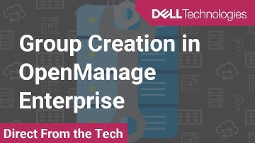 Group Creation in OpenManage Enterprise