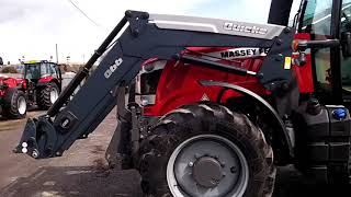 Mey Ferguson 7718 Dyna 6 50Kph Cw Front Linkage & Q66 Loader