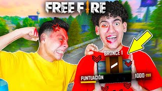 Yair17 CASI ME MATA POR BAJARLO A BRONCE DESPUES DE LLEGAR A HEROICO EN FREE FIRE | TheDonato