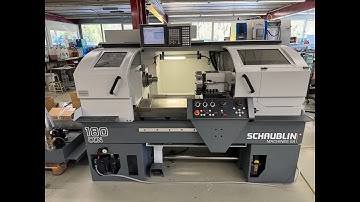 TOUR CCN SCHAUBLIN TYPE 180-CCN R-T A2-5  // KNC-DREHBANK SCHAUBLIN TYP 180-CCN R-T A2-5