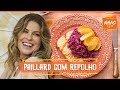 Paillard de carne de porco com repolho macerado e maçã | Rita Lobo | Cozinha Prática