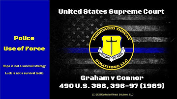 Graham v Connor 490 U.S. (1989)