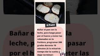 Torrijas de pan sanas y crujientes con la freidora de aire | Receta fácil y rápida Semana Santa