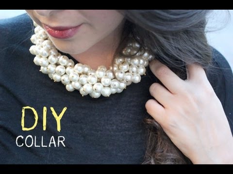 DIY Collar de perlas inspiración Chanel / DIY Pearl Necklace