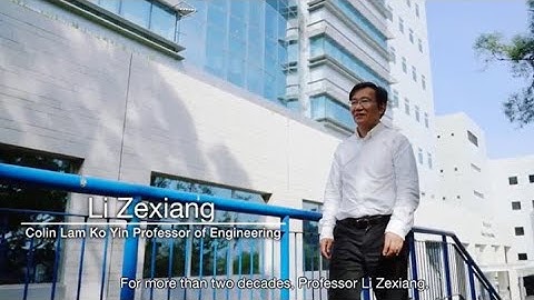 Professor Zexiang Li, Colin Lam Ko Yin Professor of Engineering