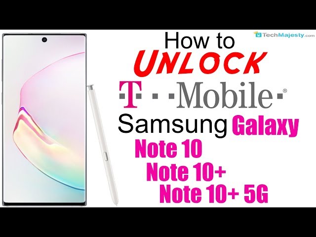 Samsung Galaxy Note 10+ Note10 Plus N975U 256GB Android Smartphone, Aura  White, T-Mobile Locked (Renewed)