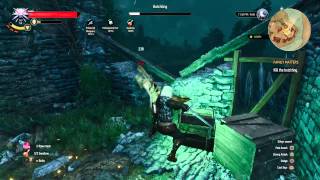 The Witcher 3: Wild Hunt - Slaying the Botchling (Boss fight - Hard mode)
