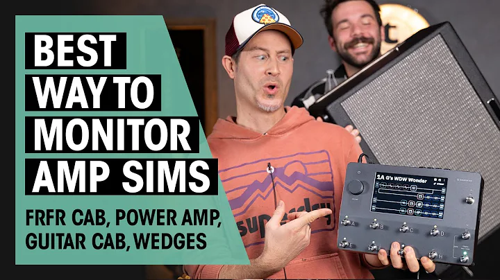 Best Ways To Amplify Amp Modellers | FRFR or Guitar Cab? | Thomann