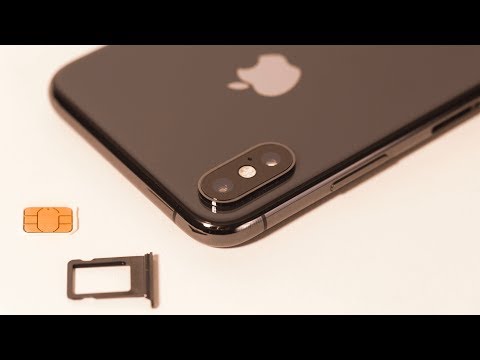 iPhone X / XS / XR HOW TO: Insert / Remove a SIM Card