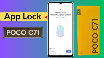 poco c71 main app lock kaise lagaye | how to enable app lock in poco c71