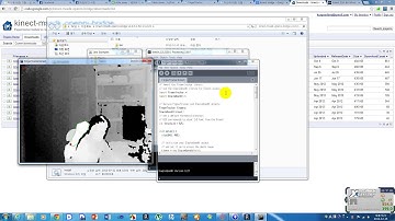 FingerTip Detection Using processing / SimpleOpenNI