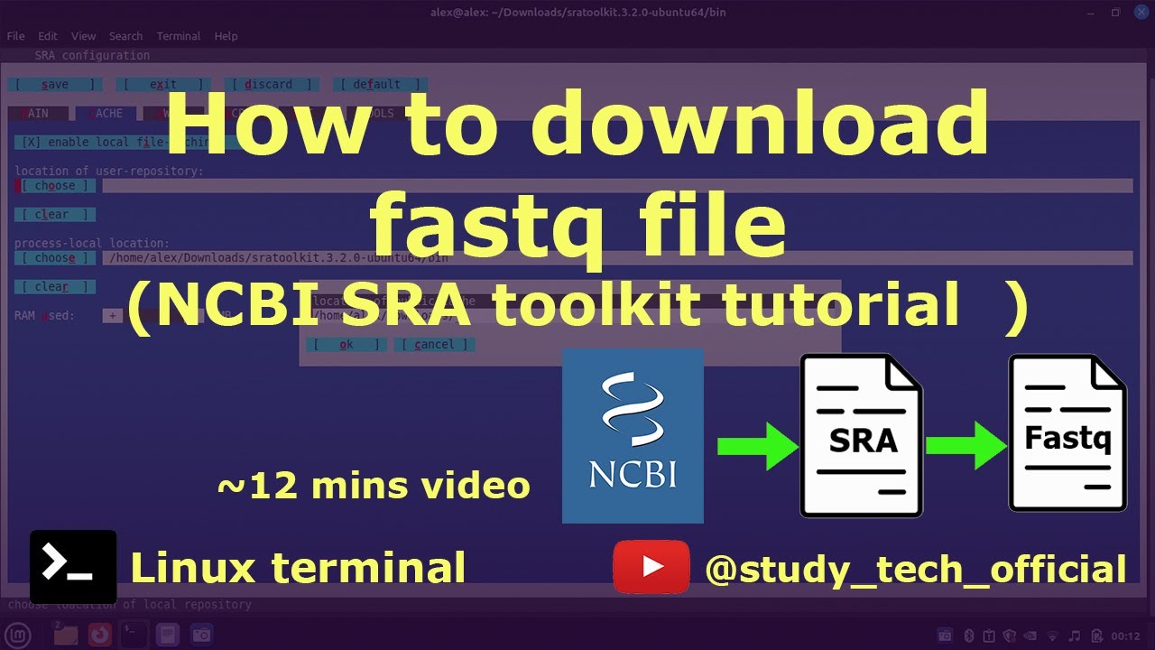 Fastq Filezilla How to download fastq file | Full tutorial #bioinformatics #NGS # ...