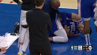 Famous Tobias Harris Goes Down With A Scary Injury 😔 Wealth