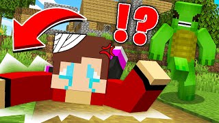 JJ HURT by the ANGRY MIKEY in Minecraft! - Maizen