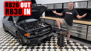 How to Really Convert Your Skyline GT-R from RB26 to RB30 Block - Motive Tech